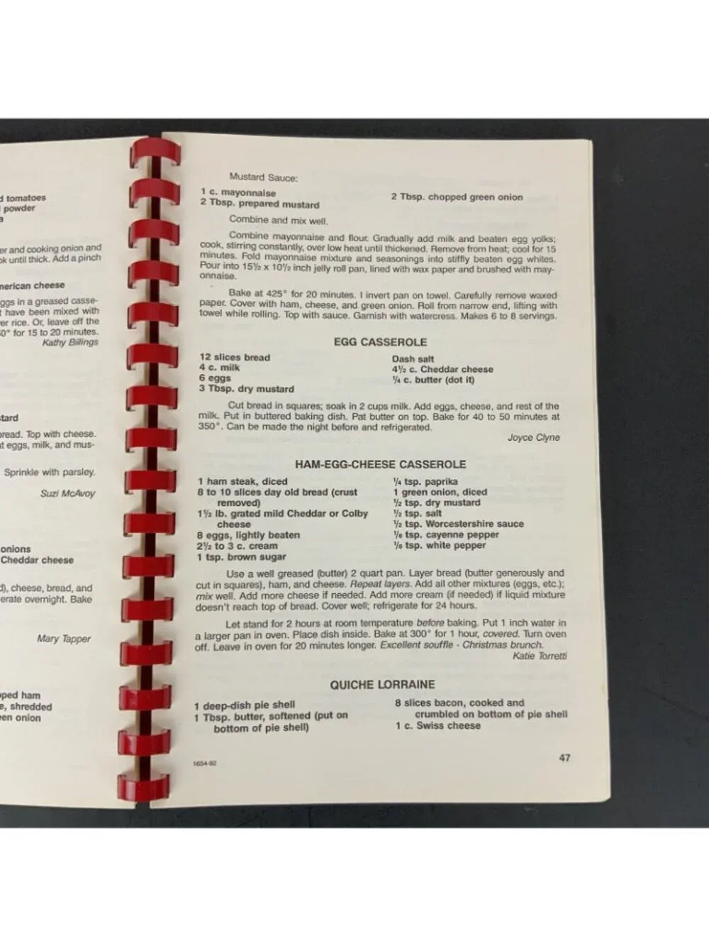 St Gerard Majella Home Cookin Cookbook 1992 Spiral Bound St Louis MO